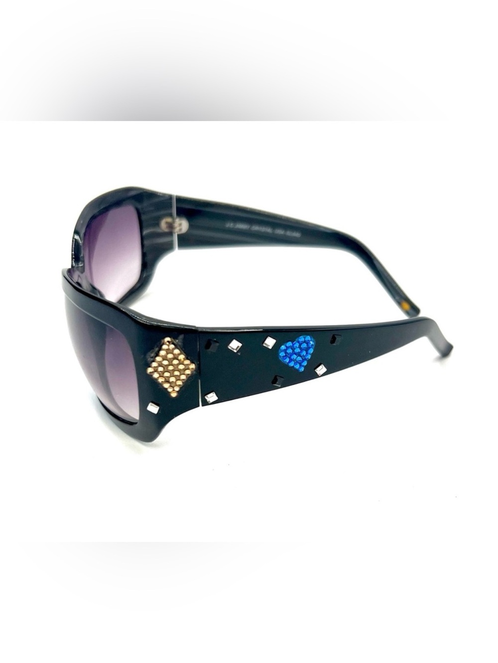 J.C. Jimmy Swarovski Crystal Embellished Sunglasses